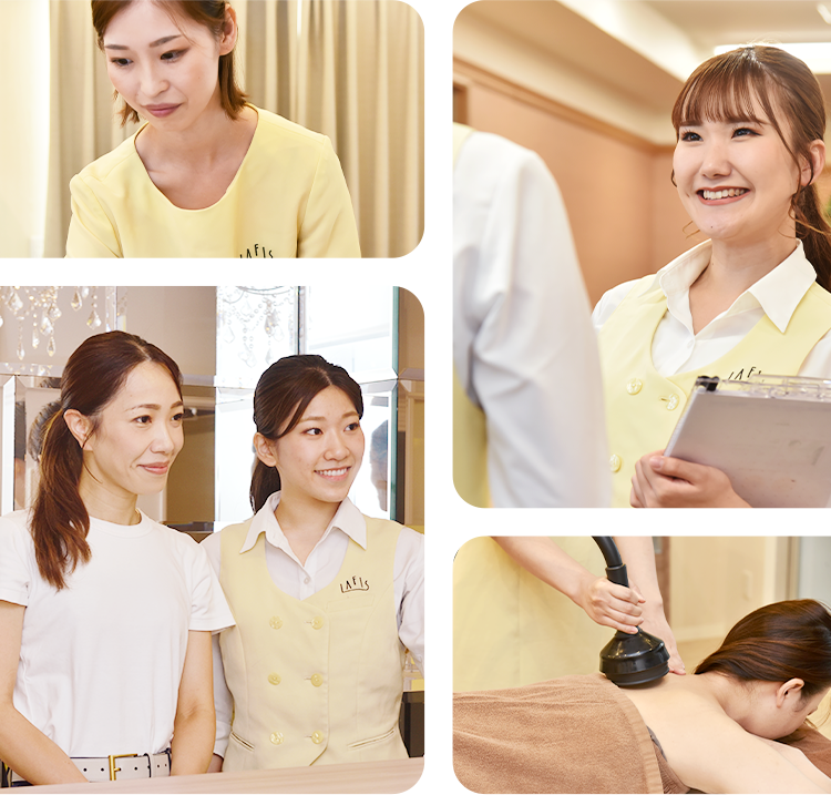 レアールで働く社員の様子